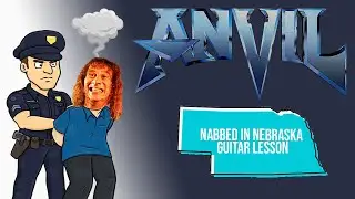 Anvil - Nabbed in Nebraska | Rhythm Guitar Lesson (Legal at Last)