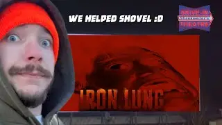 We shoveled snow for Markiplier's new movie