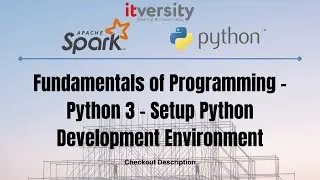Fundamentals of Programming - Python 3 - Setup Python Development Environment