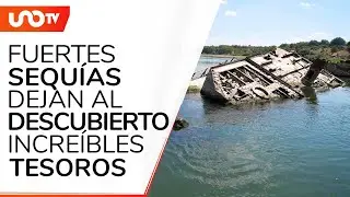 Fuertes sequ&iacute;as dejan al descubierto incre&iacute;bles tesoros escondidos en varias partes del mundo