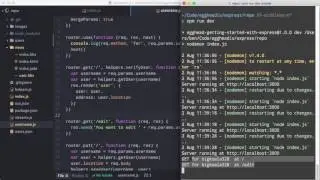 9  node js getting started with express middleware