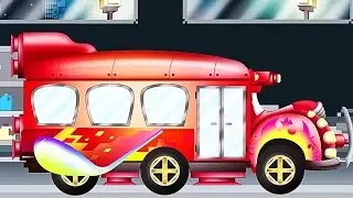 Magiczny szkolny autobus- Pipo i jego laweta| Kresk&oacute;wka jak Minecraft dla dzieci