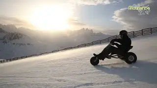 Descente des pistes de Valloire en « Mountain kart »