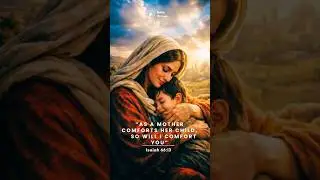 God&rsquo;s Love Like a Mother ❤️ | Isaiah 66:13 & 46:4 | Bible Verses Shorts #motivation #shorts