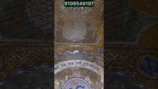 Modern Glass Design in Temple | Mandir Ko Banaye Stylish Look Me | #glassart #interior