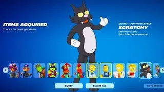 Fortnite v38.10 LEAKED Cosmetics Showcase! (Lisa, Scratchy, Moe + MORE!)