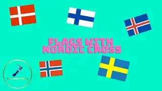 Flags with Nordic Cross (Recreated)