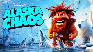 ❄️ Caveman Carl vs Alaska: Salmon Smacks, Ice Fails & Polar Chaos 🦴🤣