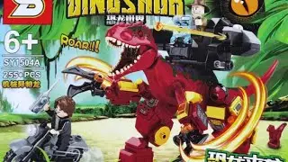 Lego Craft : SY Building blocks | Cyborg Albertosaurus #admiraladit #legolovers #legodinosaurs