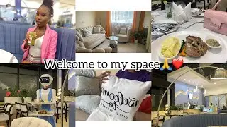 Buying throw pillows at Kamukunji/Dining at Robot Cafe /Monthly Shopping 🥳🥳