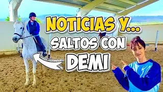 Noticias geniales + Saltos con Demi 🐴 la abuela que vuela 😄