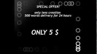 Squidoo Seo Optimized for $5