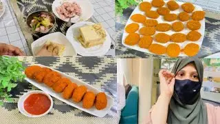 নারীদের একা হাতে সবকিছু সামলাতে হয়/বাচ্চার পছন্দের নাস্তা বানালাম
