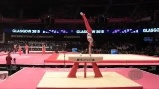 KAYA Kazuma (JPN) - 2015 Artistic Worlds - Qualifications Pommel Horse