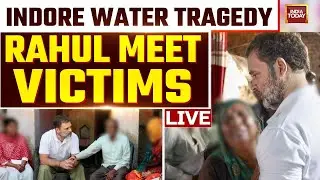 Rahul Gandhi News Live: Rahul Gandhi Meet Toxic Water Victims, Slams MP Govt Over 24 Deaths