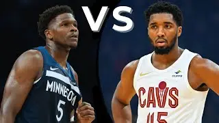 Anthony Edwards vs Donovan Mitchell (Cavs vs Timberwolves) LIVE 🚨