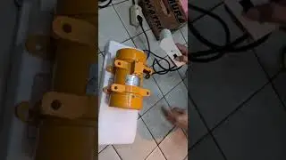 Pengetesan eksternal vibrator ( elektric external vibrator ) cor beton FAW 550w