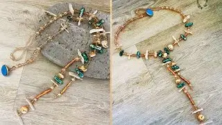 Fresh Water Pearl Necklace by hand  📱