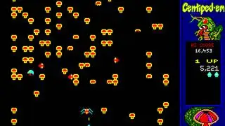 DOS Game: CHAMP Centiped-em