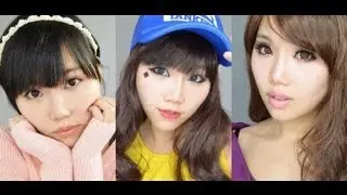 【BrenLui大佬B】一個港女化妝扮三個韓星 IU, Hyuna, 2ne1 Park Bom Transformation K-POP Idols最愛唇妝
