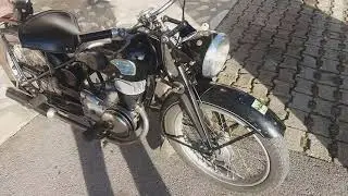 Triumph TWN 204 pre-war motorcycle
