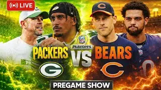 LIVE: GREEN BAY PACKERS VS CHICAGO BEARS Pregame Show - Win Or Go Home | NFL Playoffs