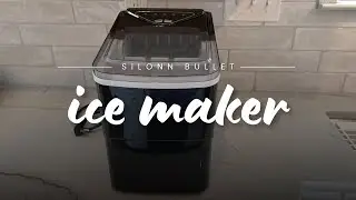 Perfect Ice at Home in 6 Minutes! Silonn Countertop Ice Maker 🧊