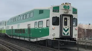 (Old Cab Car) GO 1710 - 624 With 255 Departing Oakville