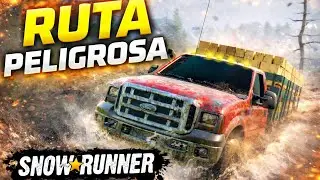👉Ruta Peligrosa🛻 snowrunner#SnowRunner#SnowRunnerGameplay#GamingEnEspa&ntilde;ol#Camiones#OffRoad#Simulador
