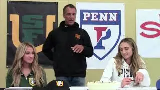 National Letter Of Intent Signing Day at Cardinal Newman
