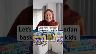 DIY Ramadan Baskets for Kids | Ramadan ideas to try this year ￼