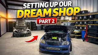 Building the ULTIMATE AUTOMITIVE DREAM SHOP! (New HQ Part 2)