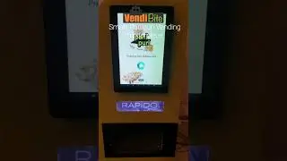 Smart fully automatic panipuri vending machine DM 8605111000