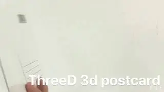 3d lenticular postcard/3d postcard/whole sales postcard