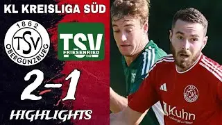 DUELL DER AUFSTEIGER IN DER KREISLIGA | TSV Obergünzburg - TSV Friesenried 2:1
