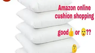 Micro fiber cushion filler(pillow)||Amazon shopping review||cushion online