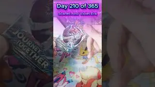 Day 210/365 One Pokemon Pack DAILY CHALLENGE! #pokemoncardpackopening #packopenning #pokemonpacks