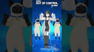 【パラパラ】OUT OF CONTROL - DE NIRO【XENON】  #eurobeat #パラパラ #vtuber