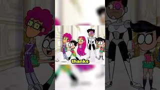 Robin jealous of guy Starfire #reels #teentitansgo #dc #shorts #funny
