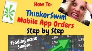 Расширенные ордера на опционы в мобильном приложении ThinkorSwim на основе цены акций