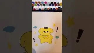 #pompompurin #sanrio #drawwink #ytshorts #drawing #painting #youtube #elbruso #artforkids #fyp