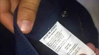 How to spot original Jack and Jones clothes production date