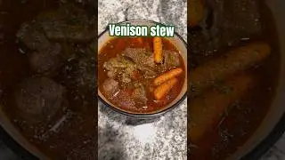 Delicious Venison Stew!!   *optional* you can add a 1/4 cup of sherry! #cooking #recipe #food #stew