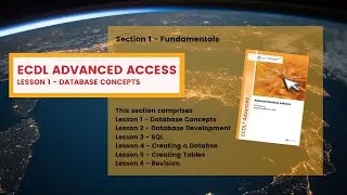 ECDL Advanced ACCESS Урок 1 Концепции баз данных