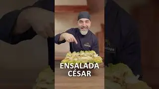 Ensalada C&eacute;sar aut&eacute;ntica con AOVE Oleoestepa |Salsa C&eacute;sar casera