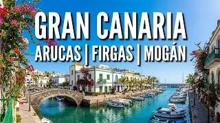 Arucas - Firgas - Puerto de Mog&aacute;n - Anfi del Mar | Gran Canaria 4K Reisevideo