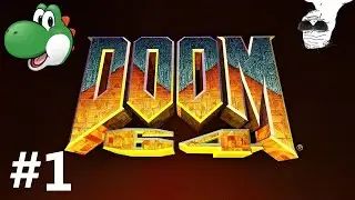 Let's Play Doom 64 PC - Part 1 :: [Blind & Watch me die!]