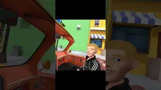 Opening new meta quest 3 and play taxi driver vr!! :)