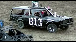 Pro Stock Mini Compact Demolition Derby 14 Cars Battle It Out These Cars are Fast and Hit Hard!