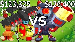 BTD6 Anti-Bloon VS. Flying Fortress with Buffs